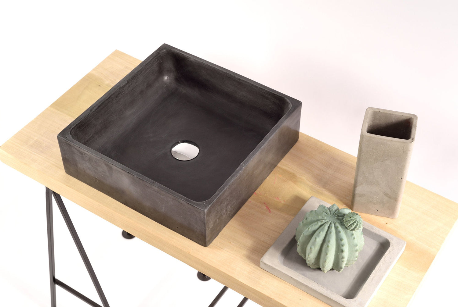 PLINT 40 : Bathroom Square Sink , Rectangular Bathroom Washbasin