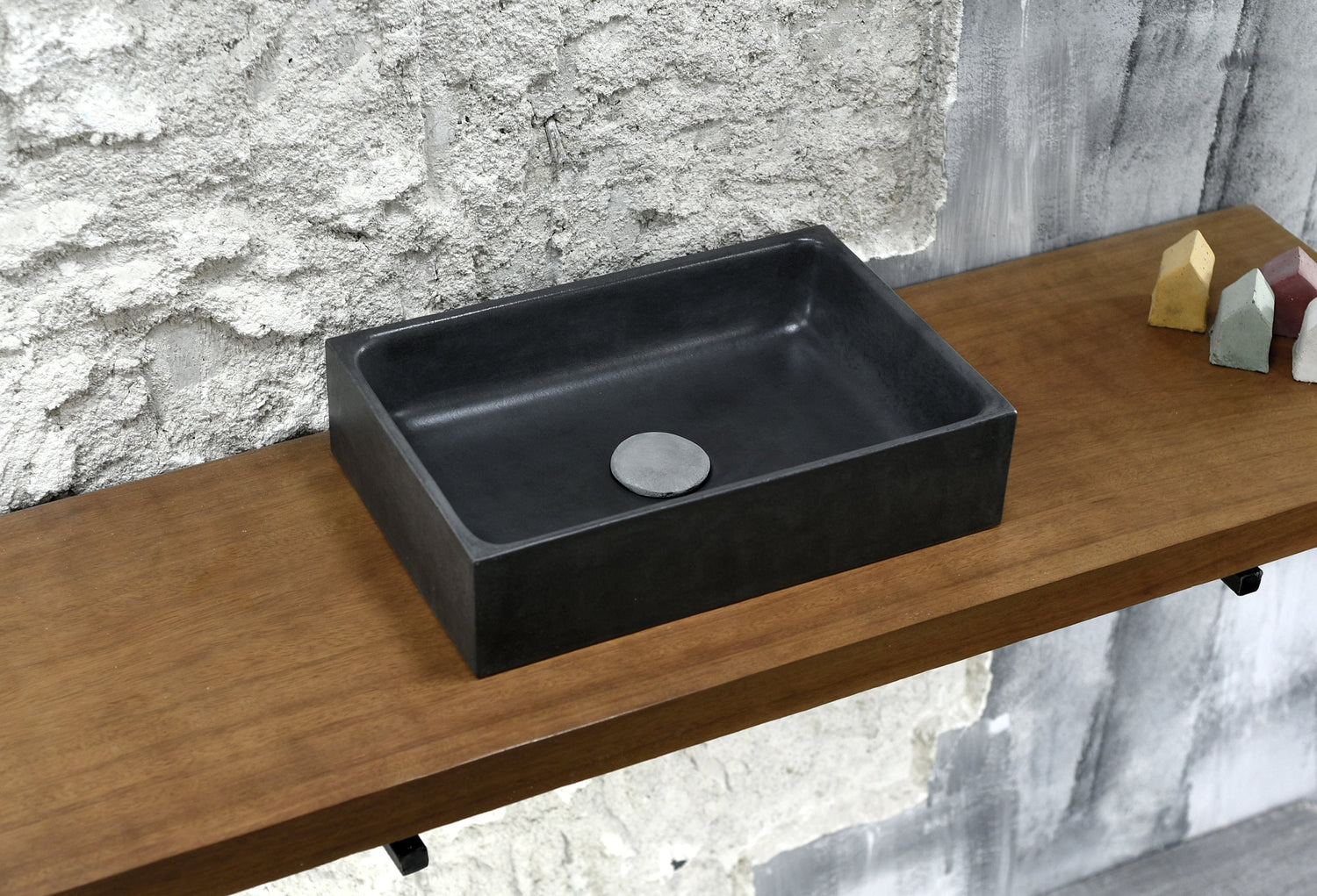 PLINT Concrete Sink Vessel / Iron Color Vanity Sink