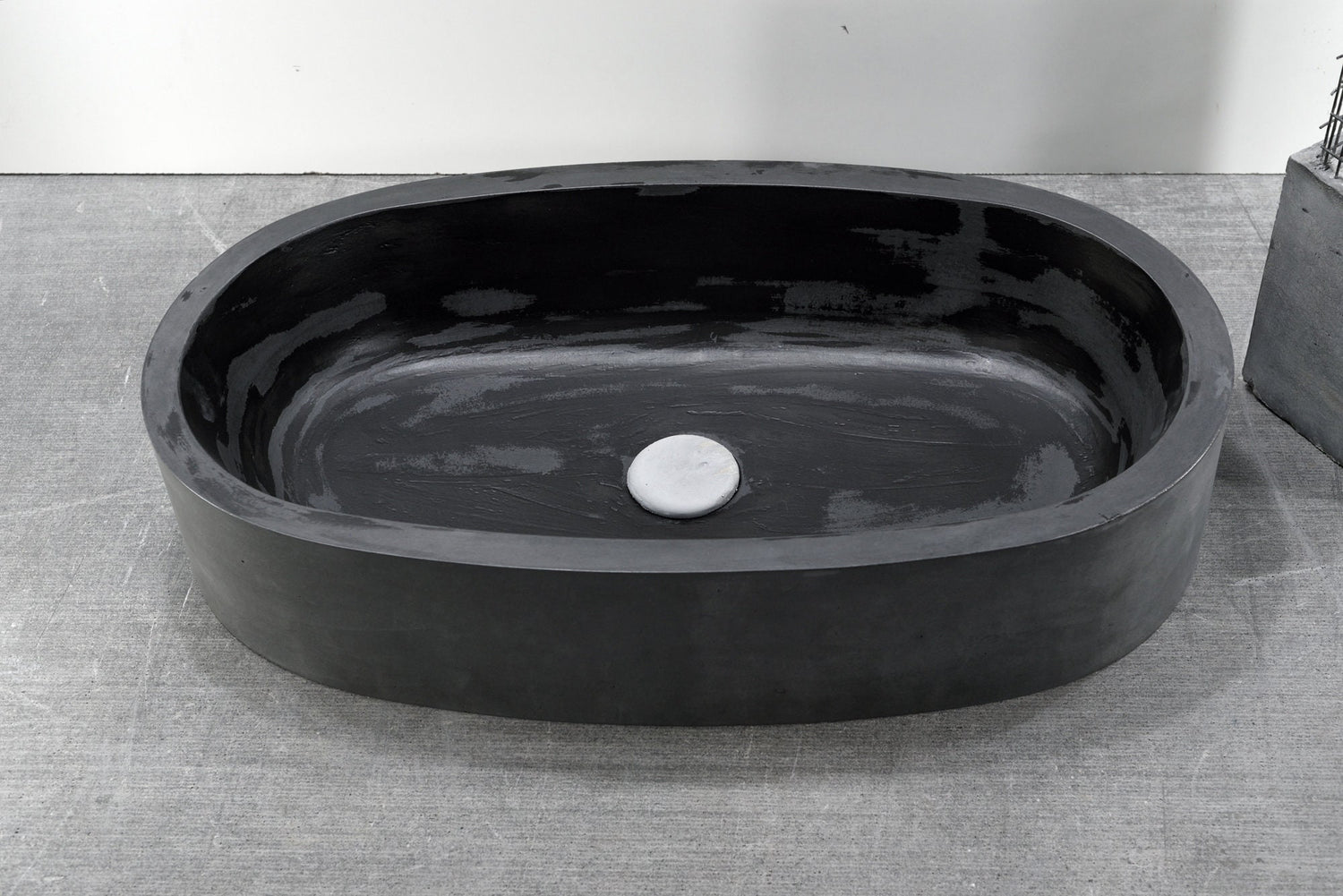 Large Bathroom Sink Vessel / Concrete Sink