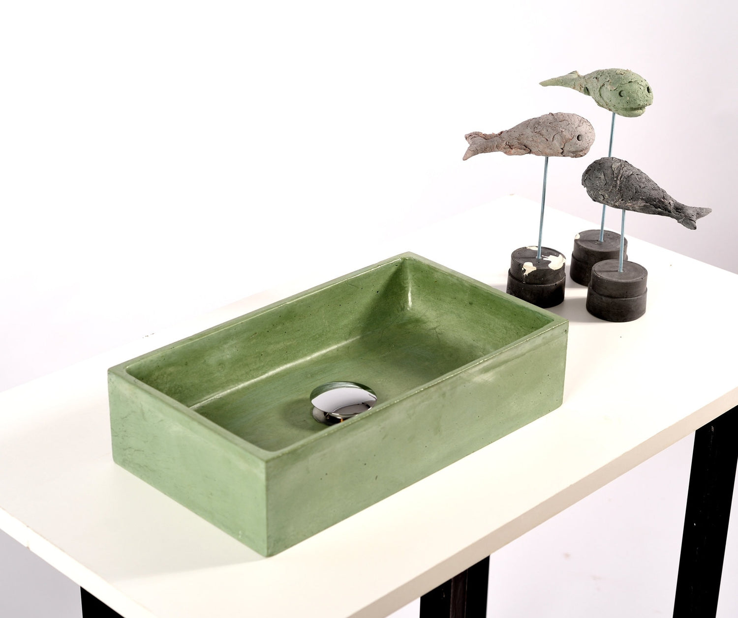 Made to Measure Bathroom Sink / Handcrafted Concrete Basin