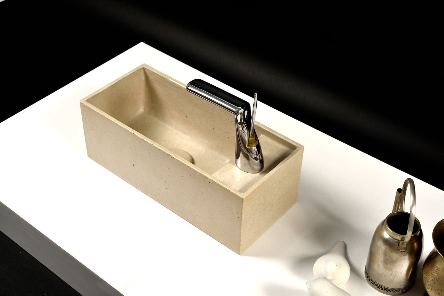 Tailor Made Bathroom Sink, Handcrafted Concrete Basin.