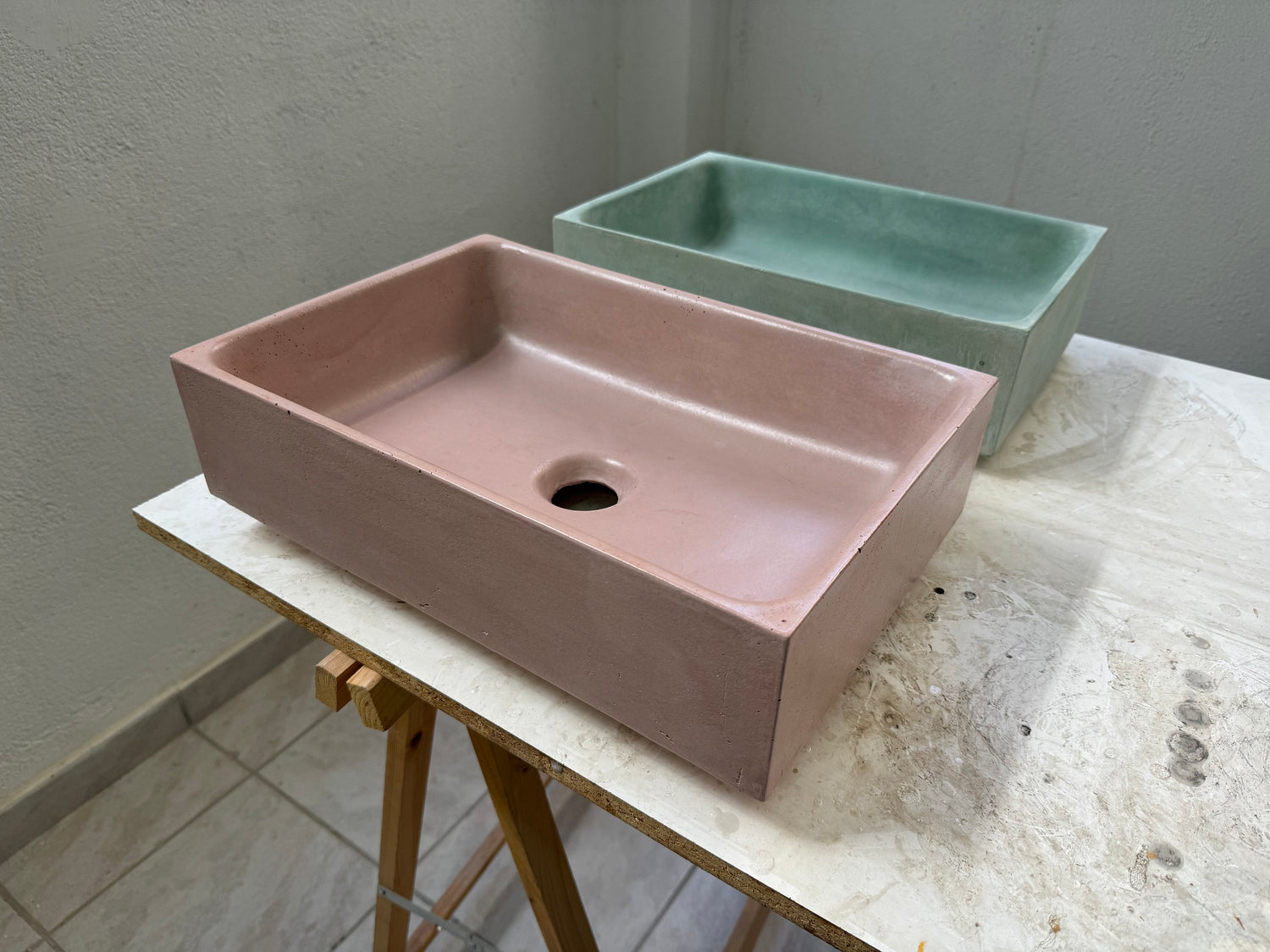 Artisan-Made Nude Color Sink with Irregularities , Low Price Sink