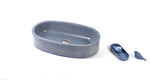 Lebek Big Washbasin Steel Blue Grey - robertotiranti.shop