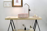 Flut Pale Pink Concrete Sink - robertotiranti.shop