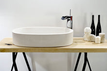 Load image into Gallery viewer, Lebek -  White Concrete Sink - robertotiranti.shop
