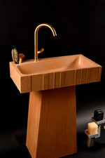 EPITOMI Washbasin with Pedestal - robertotiranti.shop