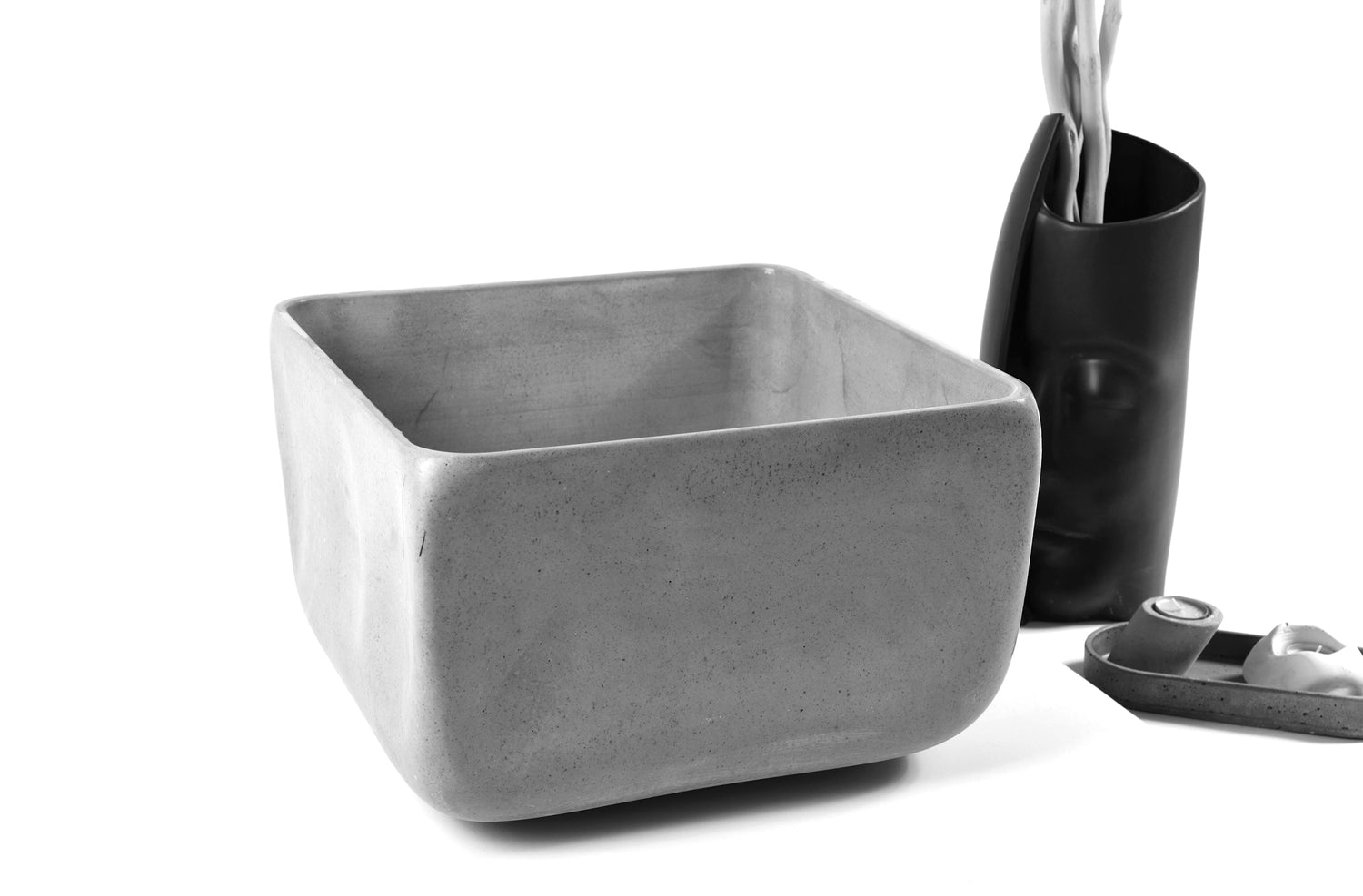 ODA - Grey Big Bathroom Sink - robertotiranti.shop