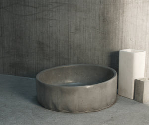 Flut - White Concrete Sink - robertotiranti.shop