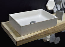 Load image into Gallery viewer, Plint 40x30 - Ivory Bathroom Sink - robertotiranti.shop
