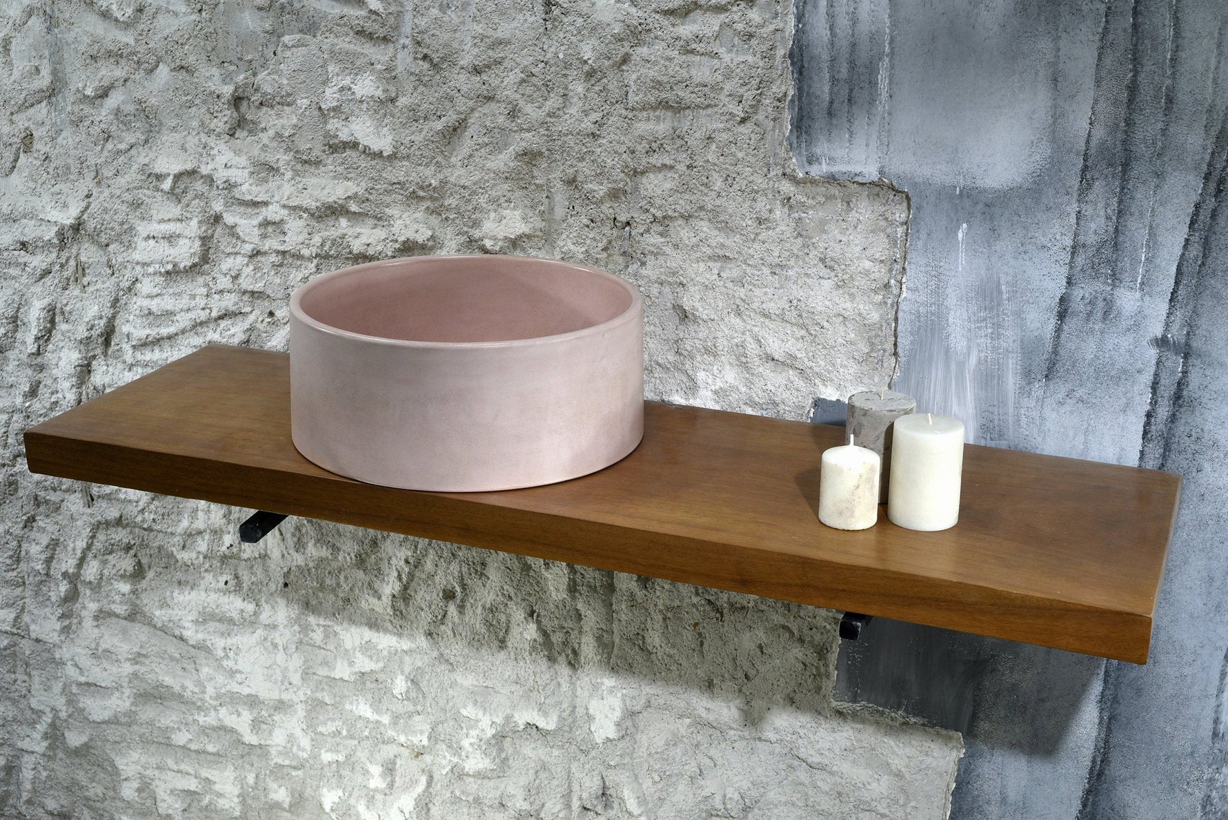 Oi - Pale Pink Concrete Sink - robertotiranti.shop