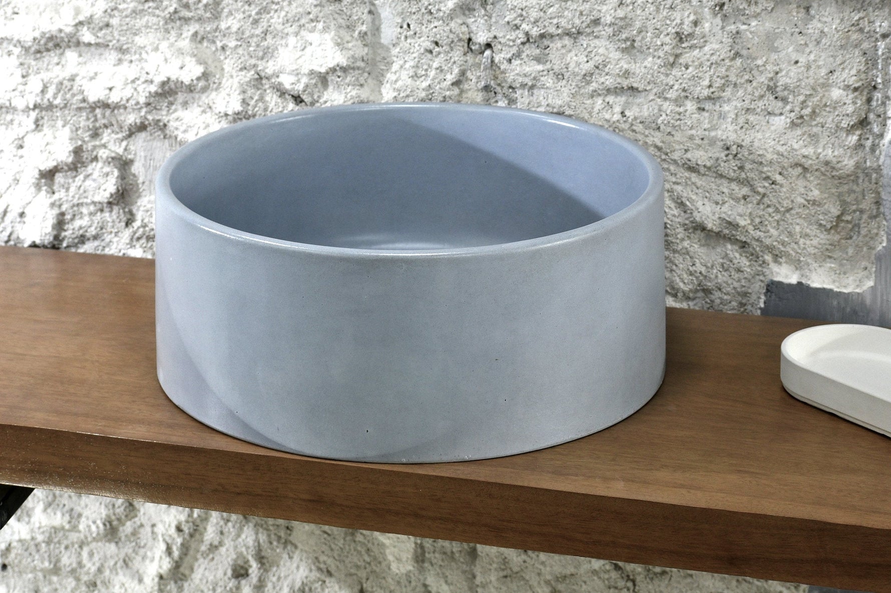 OI - Smoke Blue Bathroom Sink - robertotiranti.shop