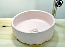 Load image into Gallery viewer, Flut Pale Pink Concrete Sink - robertotiranti.shop
