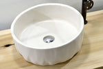 Flut - White Concrete Sink - robertotiranti.shop