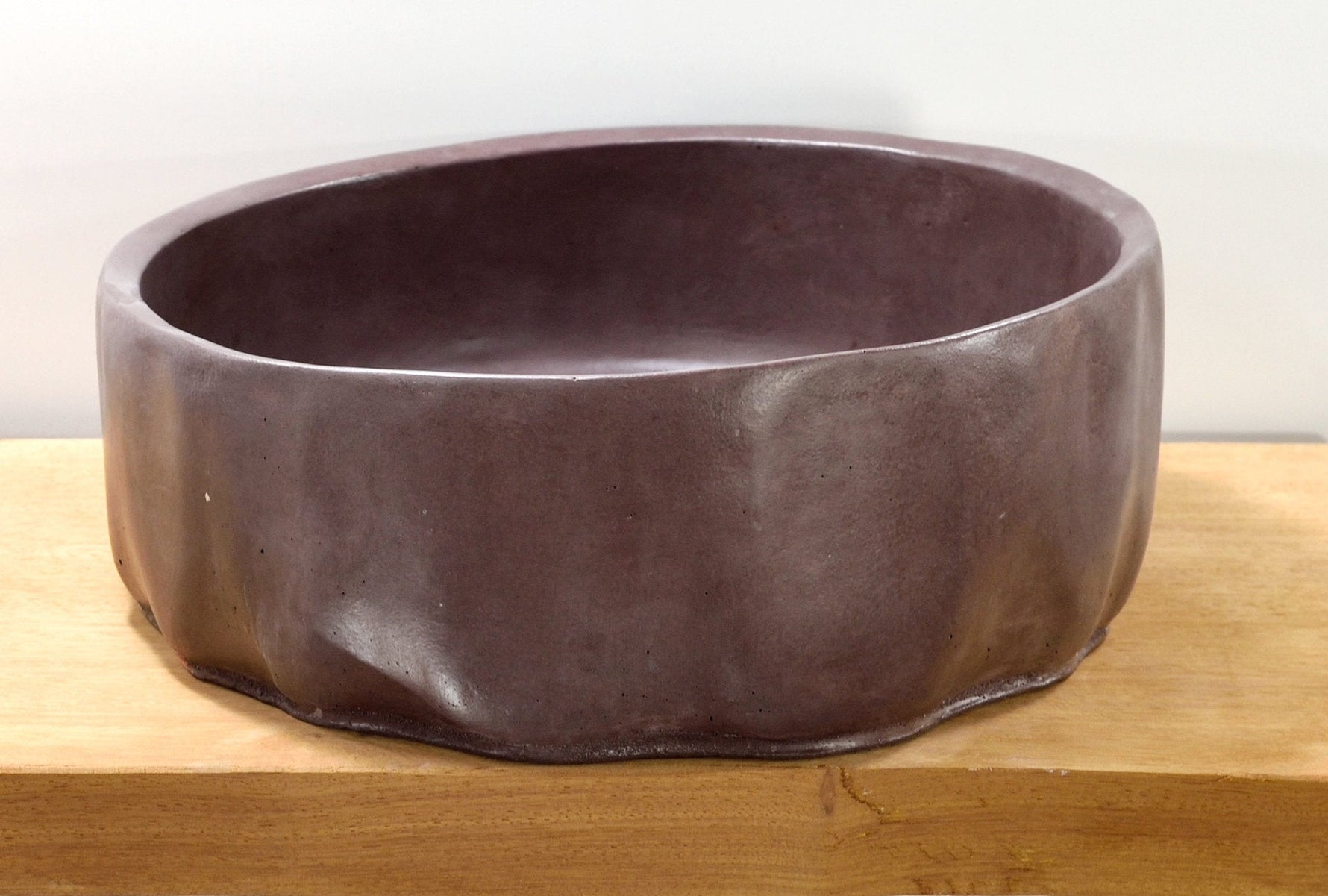 Flut - Brown Concrete Sink - robertotiranti.shop