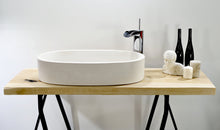 Load image into Gallery viewer, Lebek -  White Concrete Sink - robertotiranti.shop
