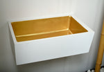 Irio - Gold Bathroom Sink - robertotiranti.shop