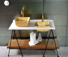 Load image into Gallery viewer, Kalo - Gold Bathroom Sink - robertotiranti.shop
