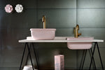 Kalo -Pale Petal Pink Bathroom Sink - robertotiranti.shop