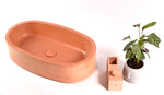 Lebek Washbasin Discolored Orange - robertotiranti.shop