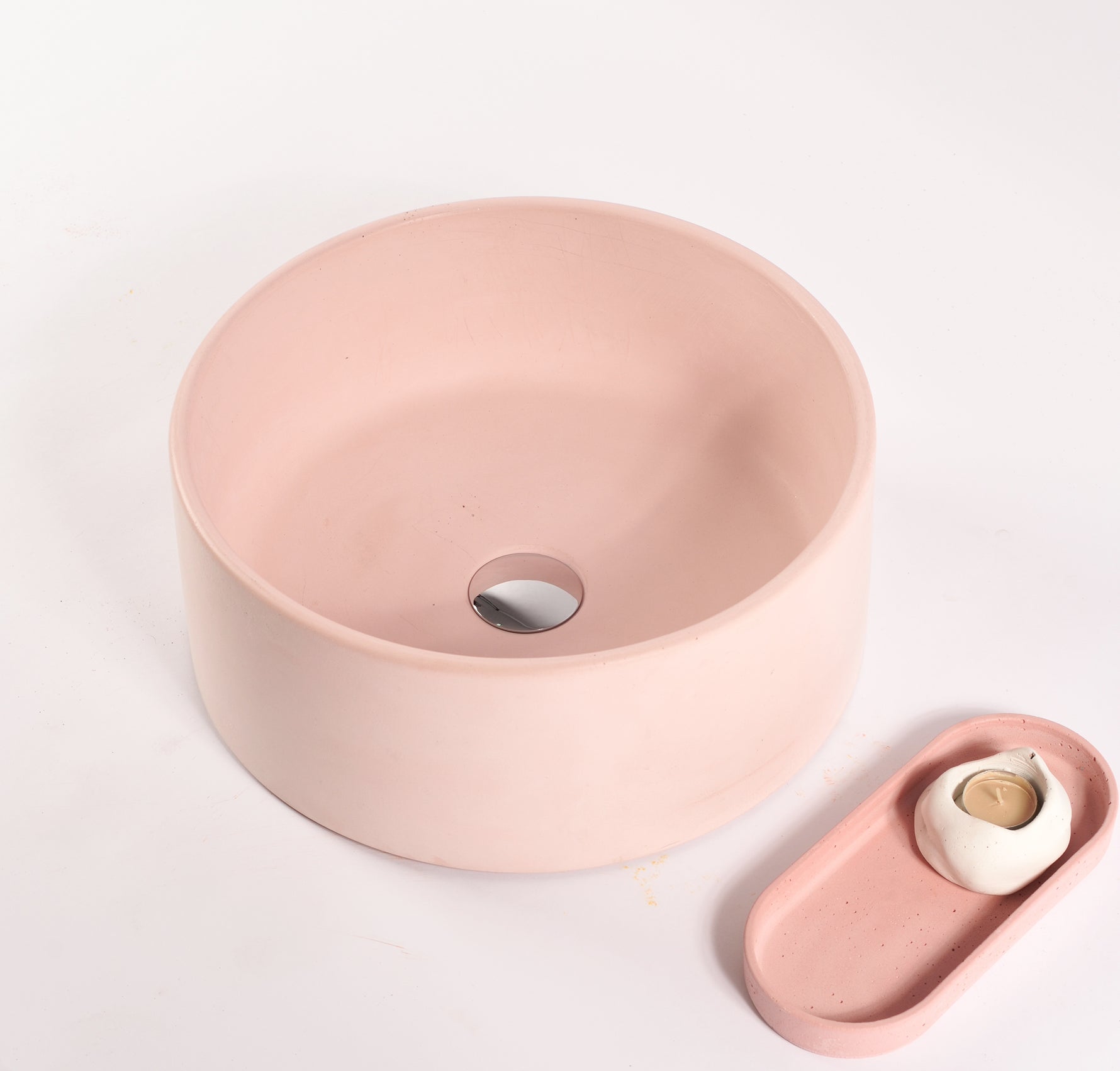 Oi Washbasin Pale Pink - robertotiranti.shop