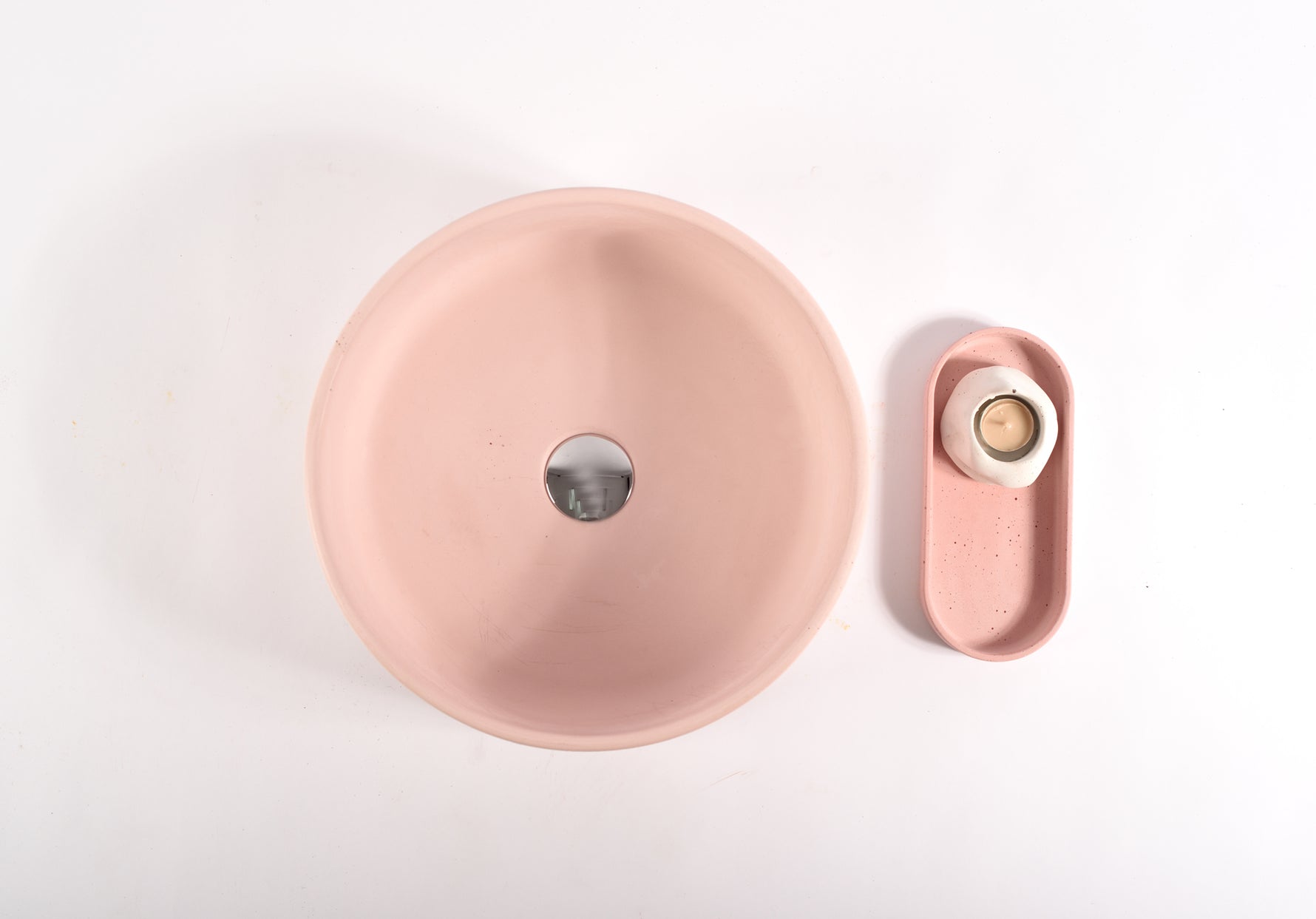 Oi Washbasin Pale Pink - robertotiranti.shop