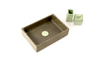 Plint Vanity Basin Dark Green - robertotiranti.shop